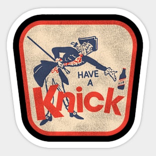 Dect Knickerbocker Beer Sticker